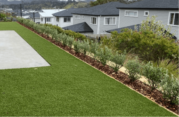 Landscaped slope